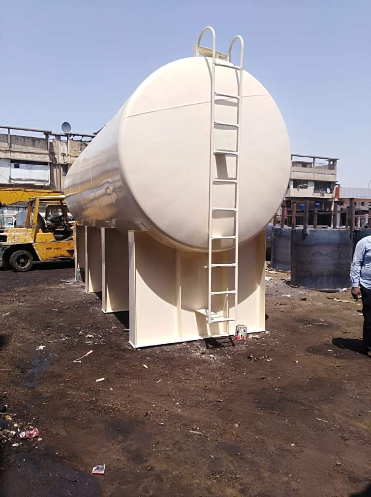 Industrial tank installation